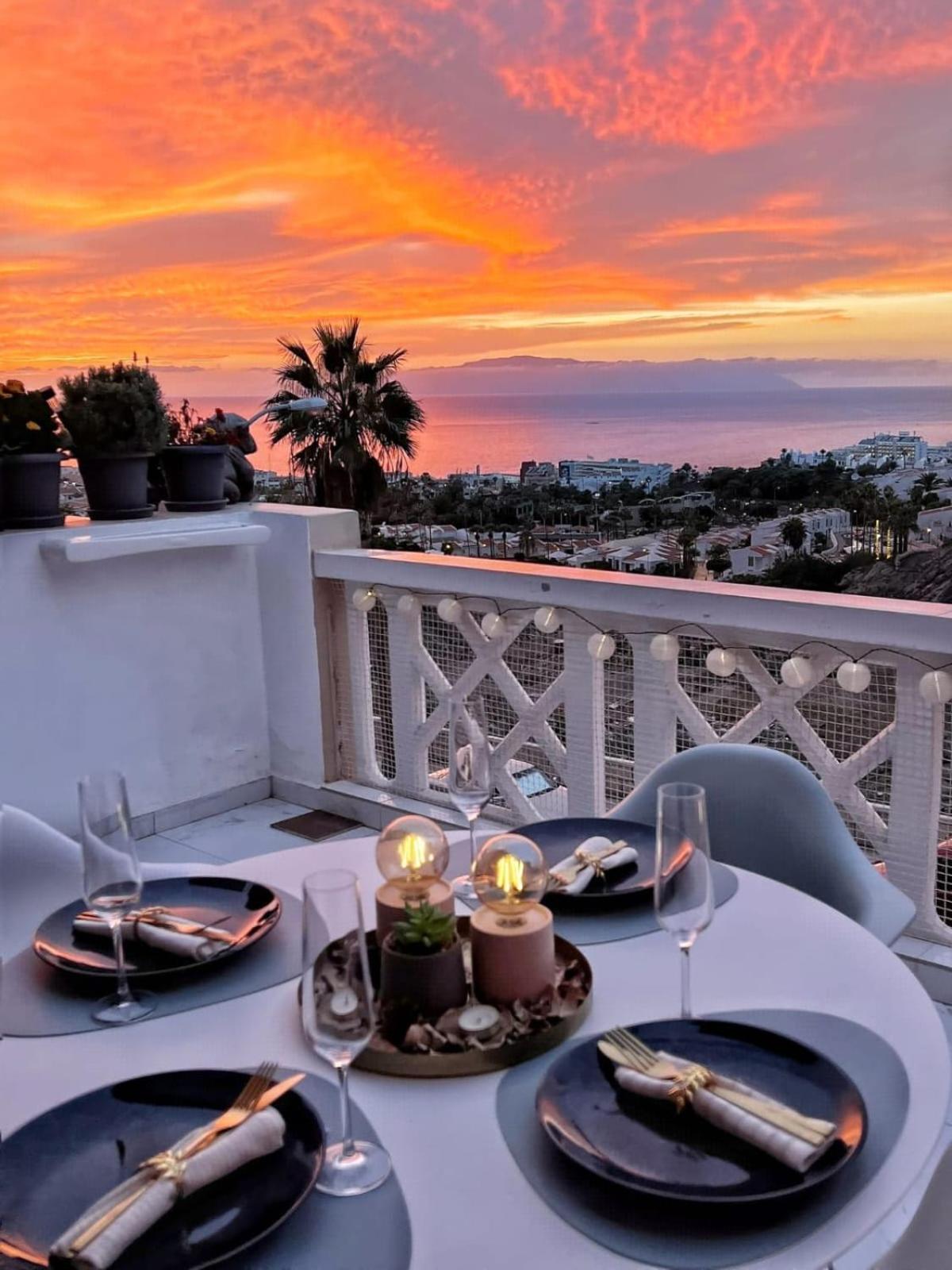 Ferienwohnung Sunshine Escape With Ocean View Costa Adeje  Exterior foto