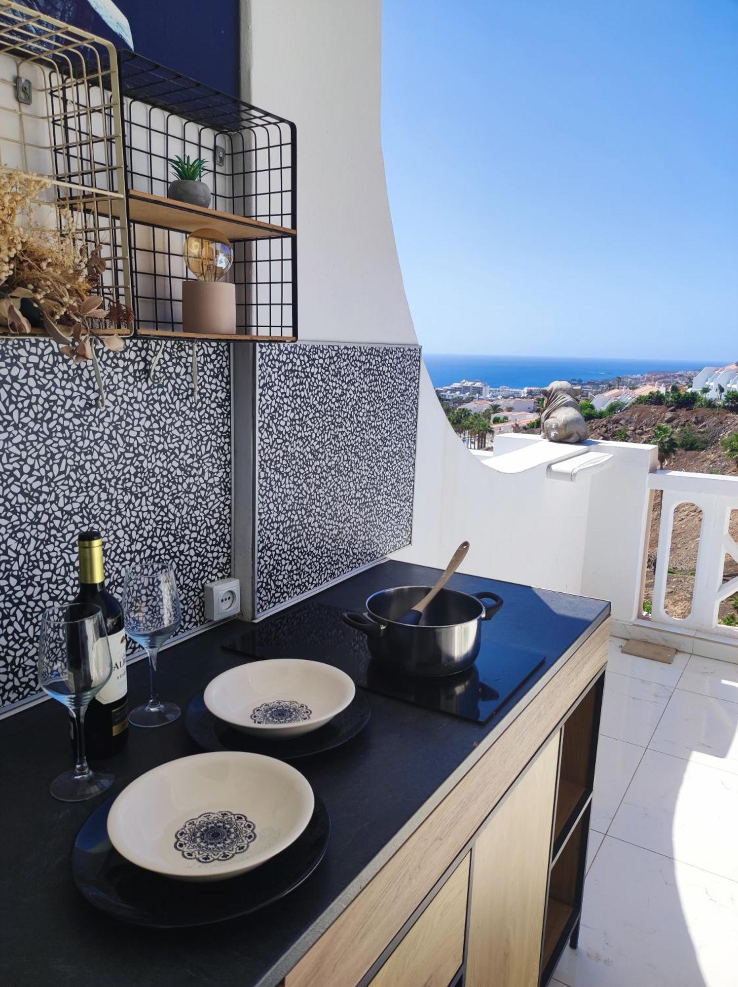 Ferienwohnung Sunshine Escape With Ocean View Costa Adeje  Exterior foto